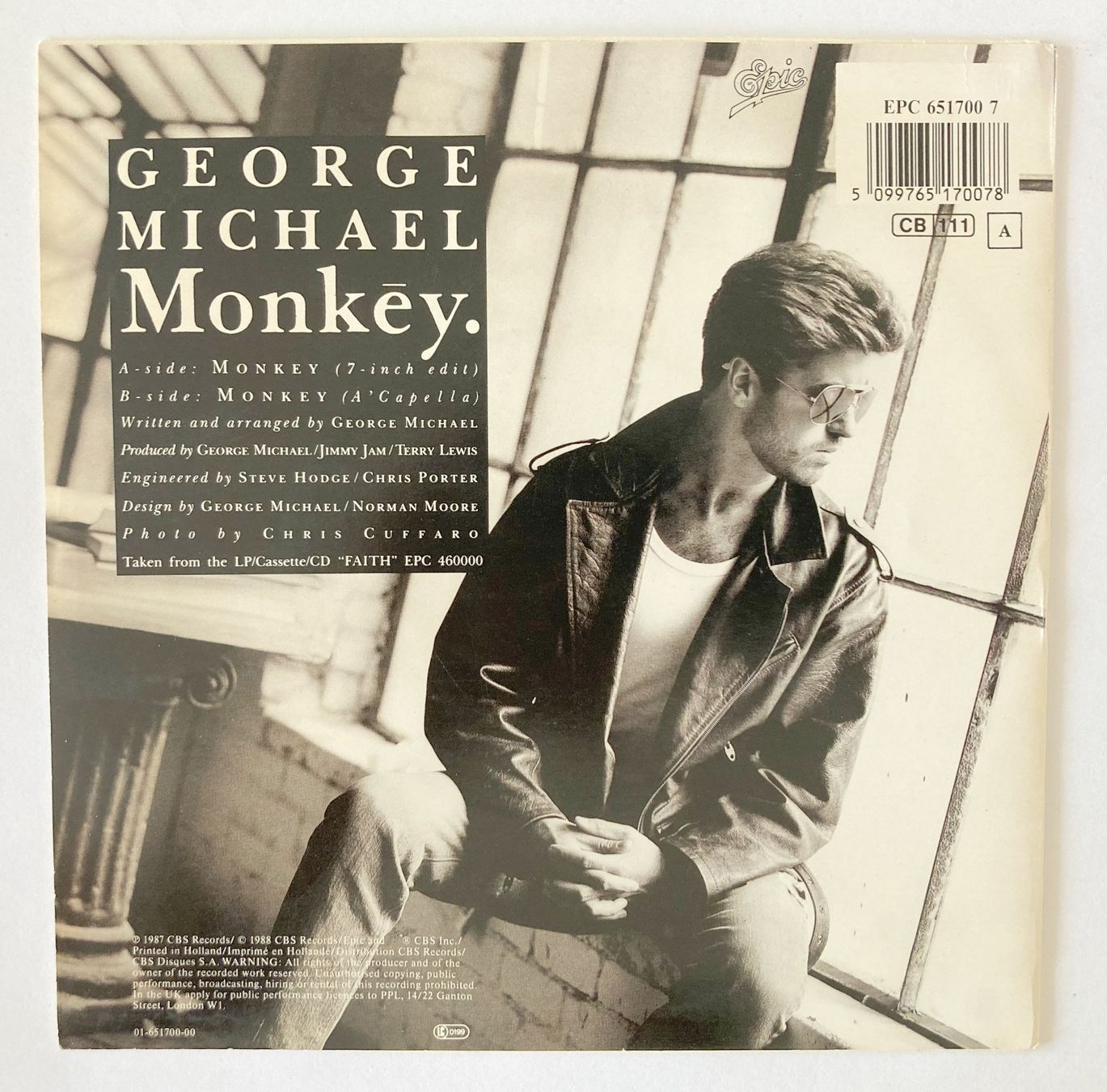 Vinyles: GEORGE MICHAEL - MONKEY – D'occasion à Bottens par hotter-than-hell 1