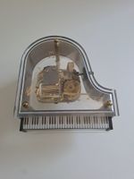 Spieluhr Klavier transparent Acryl mit Musikwerk guter Zu...