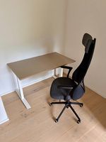 Bürotisch und Bürostuhl Ikea