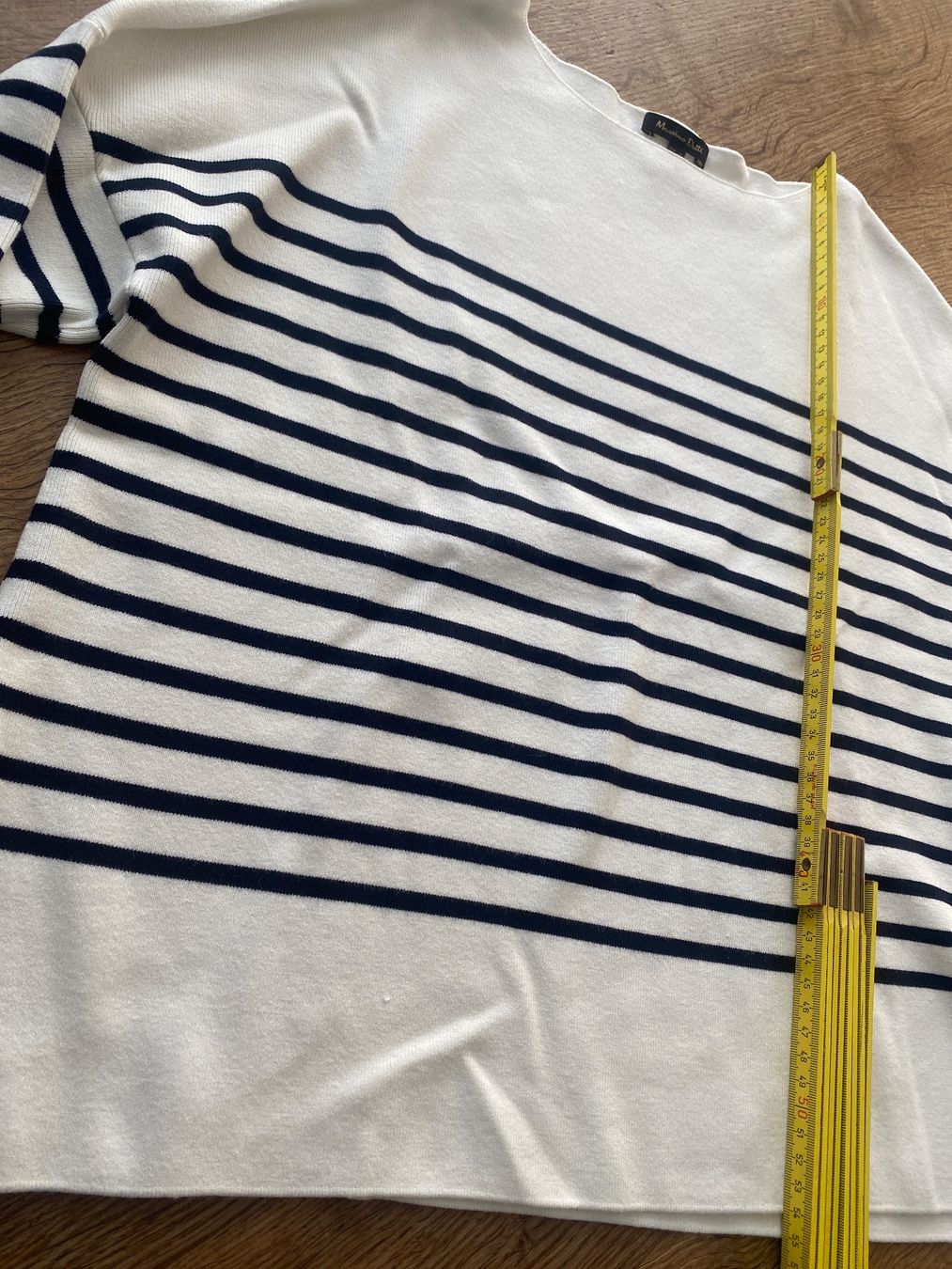 Massimo Dutti Pulls & Sweat-shirts: Massimo Dutti Pullover Gr.S/M weiss/blau gestreift neuw. – Neuf (Voir description) à Frauenfeld par Boldi46 4