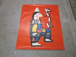KNIE Original Plakat Affiche Herbert Leupin 1956