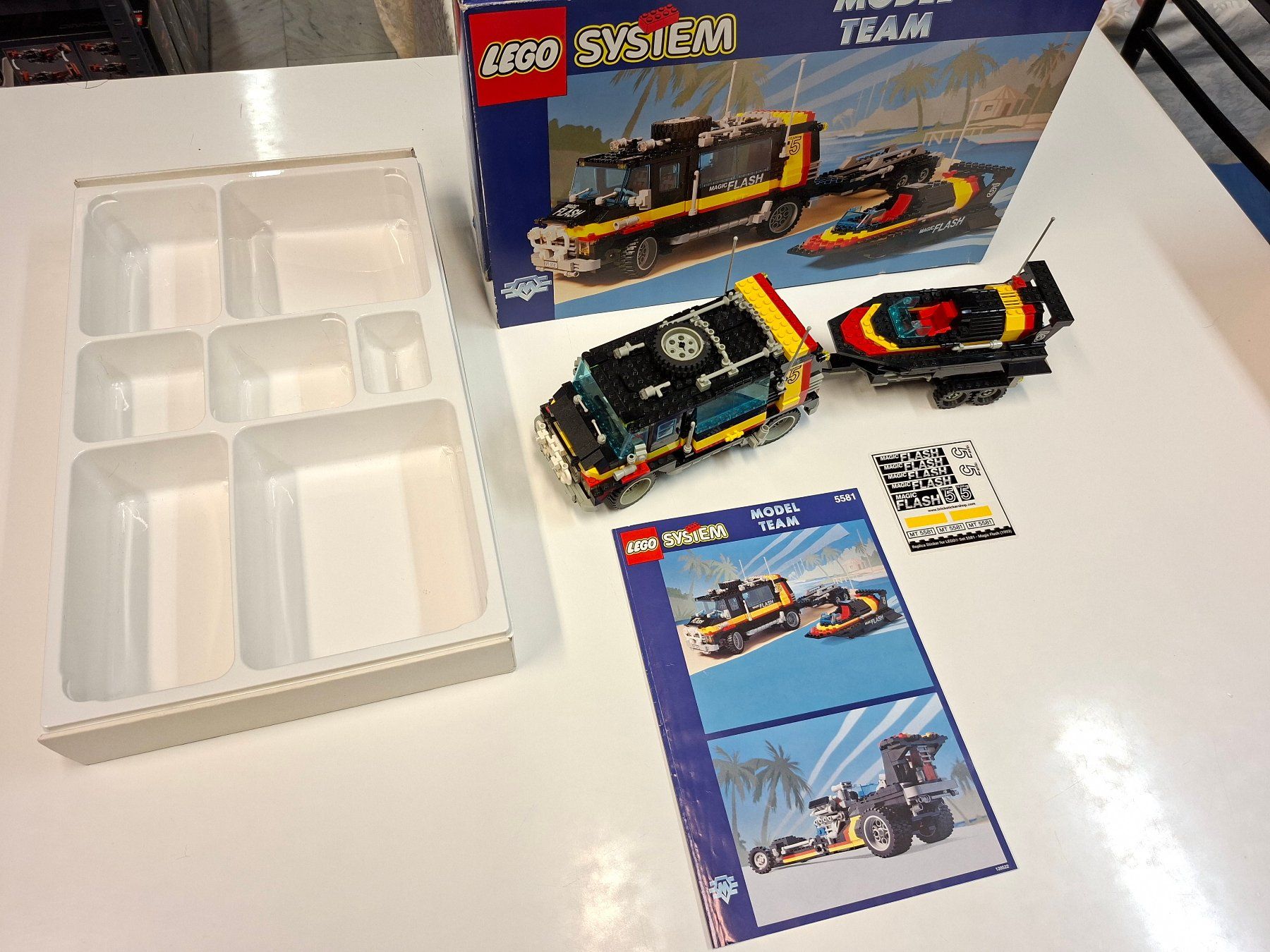 Lego Spielzeuge: Lego 5581 Model Team Magic Flash OVP – Gebraucht aus Sils im Domleschg von AMAG_AUDI_ZH 2