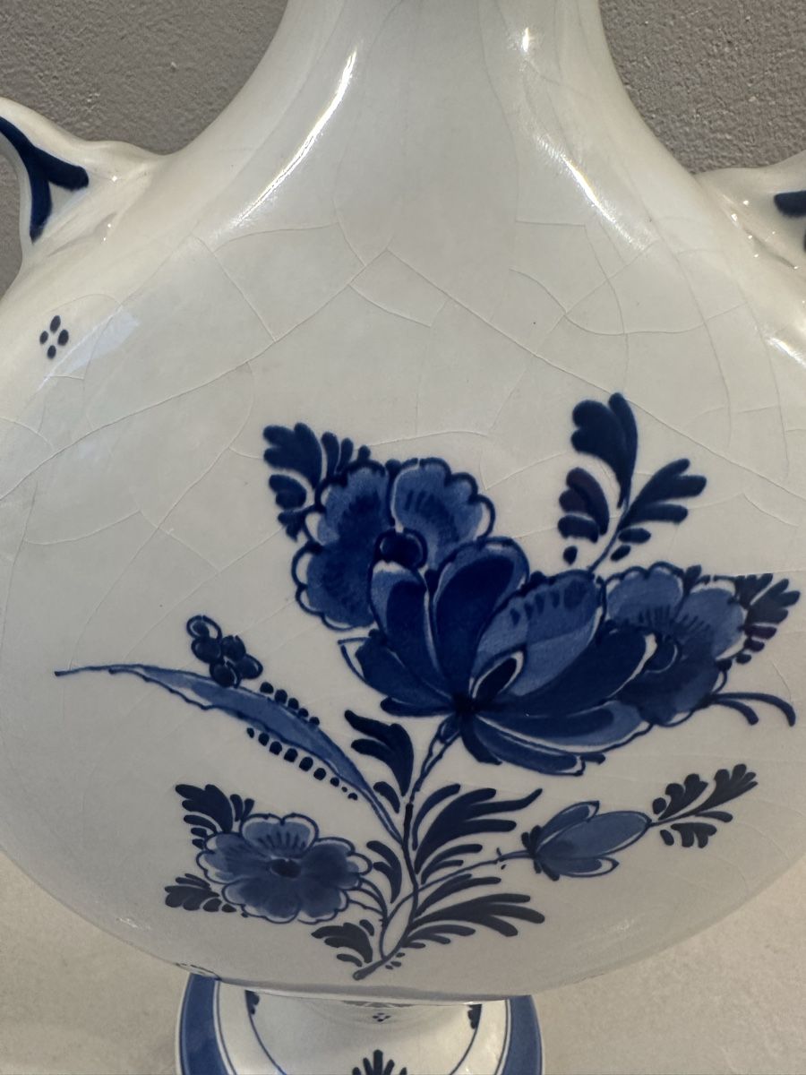 Vasen & Gefässe: Delfter Vase, Blau-Weiss, Handarbeit – Gebraucht aus Nebikon von Vanessa2003 5