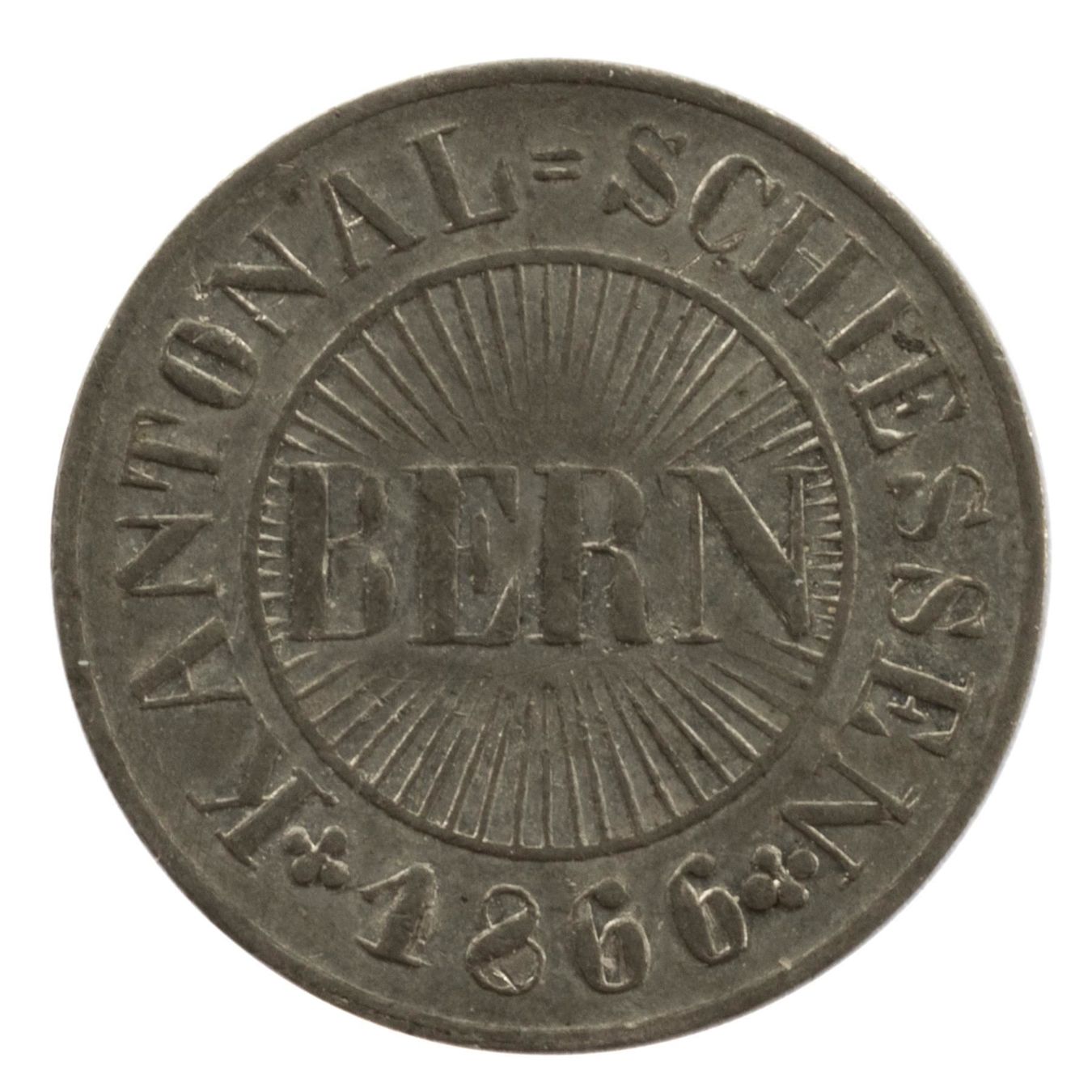 Medaglie: Schützenjeton Bern 1866 – Usato da Rotkreuz venduto da Swiss-Coins 1