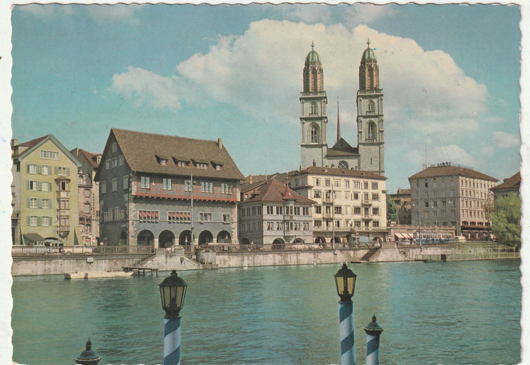 Cartoline postali: Zürich – Usato da Lumbrein venduto da made02