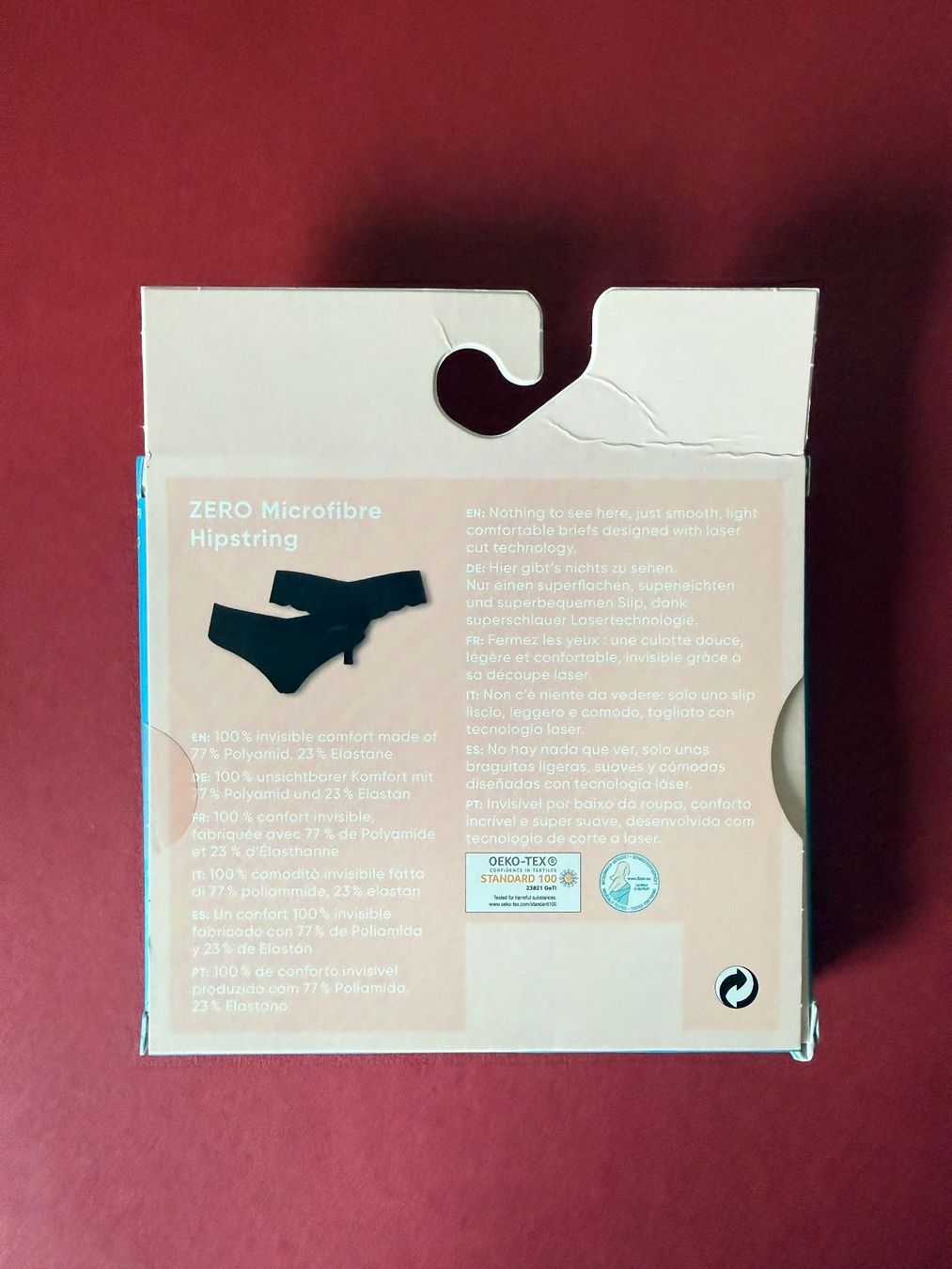 Sloggi Sonstige Unterwäsche: SLOGGI, Hipstring ZERO Microfibre, Gr. L, 1 Stück in Schwarz – Neu und originalverpackt aus Rudolfstetten von gst_g7xl 2