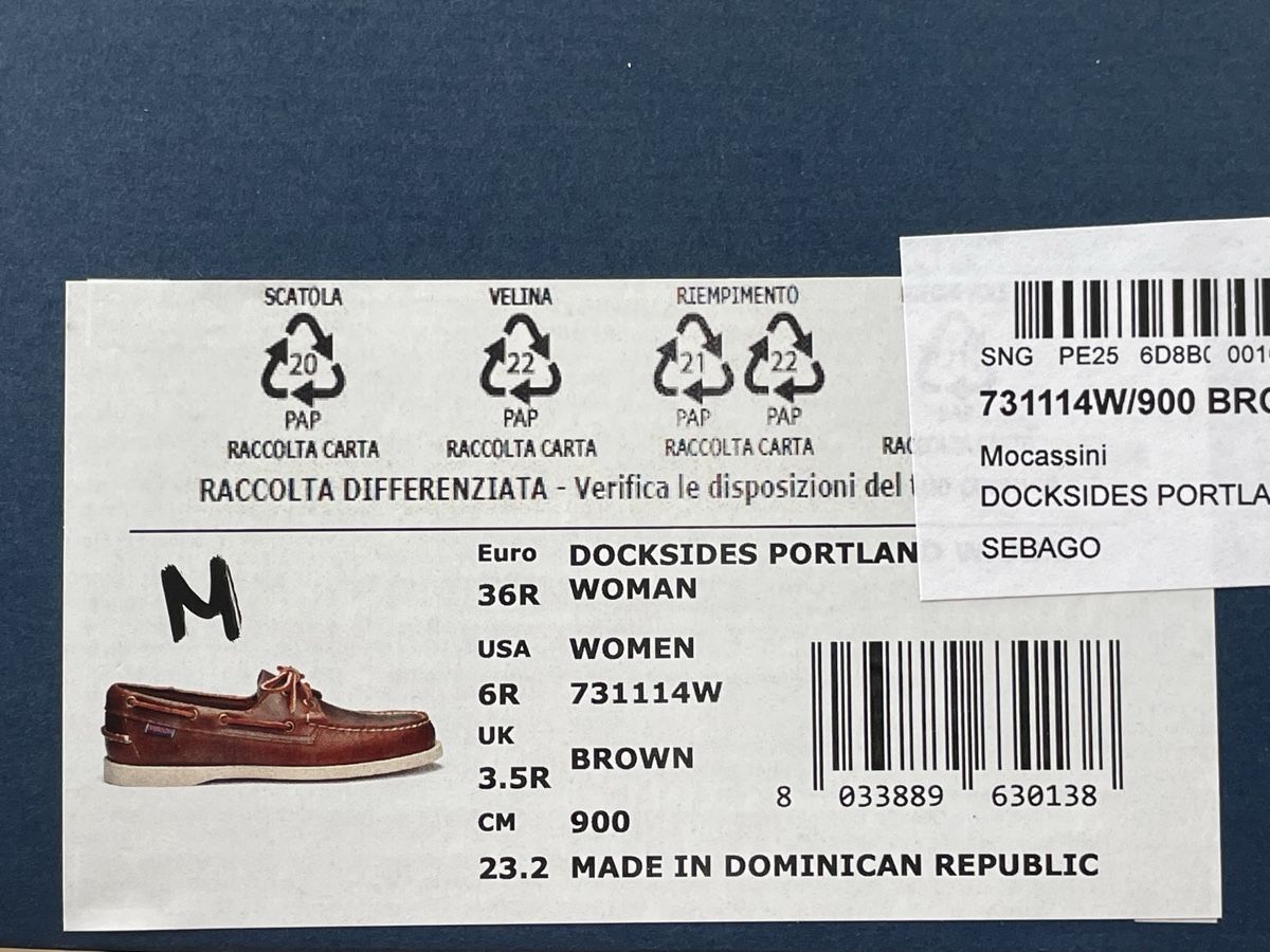 Scarpe da donna: Sebago Docksides Portland – Nuovo e nell'imballaggio originale da Zürich venduto da bncmgg 5