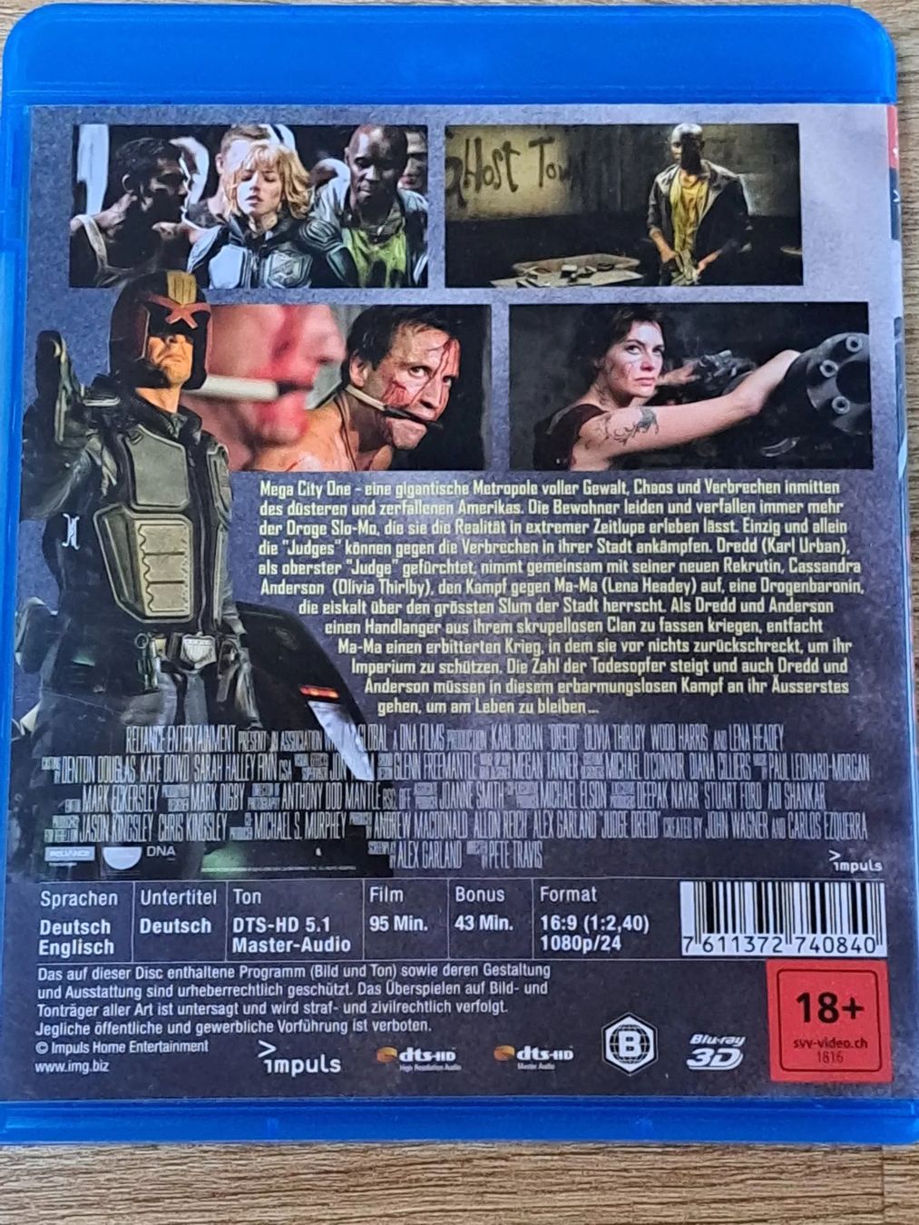 Tutti i DVDs: Blu-ray DREDD, Judgement is coming. 3D + 2D – Nuovo (secondo la descrizione) da Unterseen venduto da Kanica 3