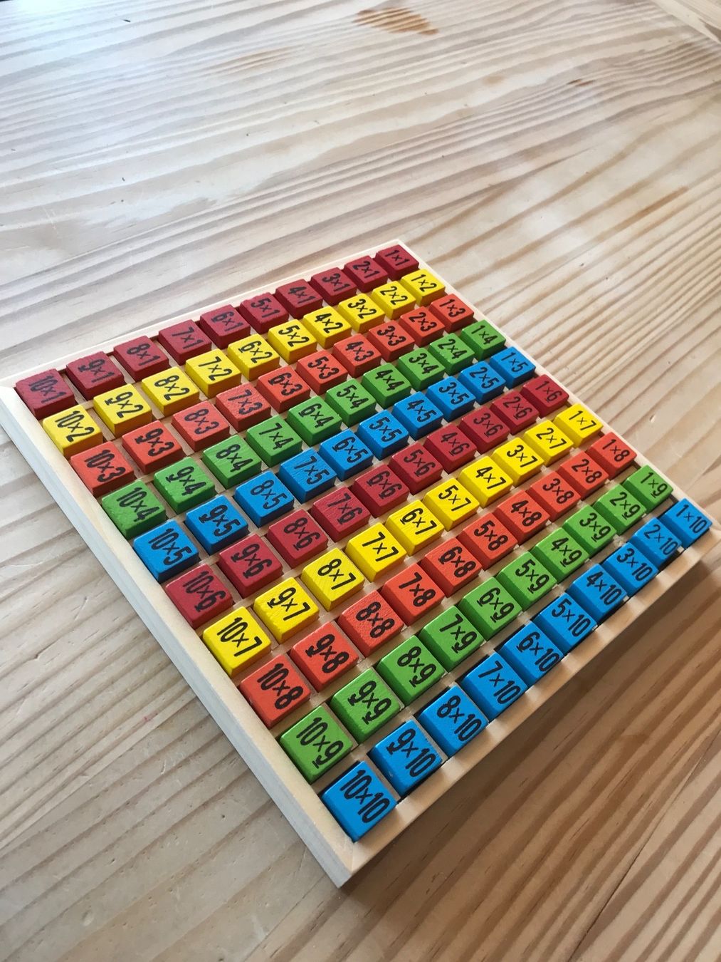 Spiele: Jeu de table de multiplication – Neu und originalverpackt aus Châtelaine von Mariabella 1