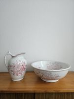 Vintage Villeroy & Boch Olga 1900 Waschgarnitur Kanne rosa