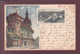 BERN - Käfigturm - Kirchenfeldbrücke - 1899