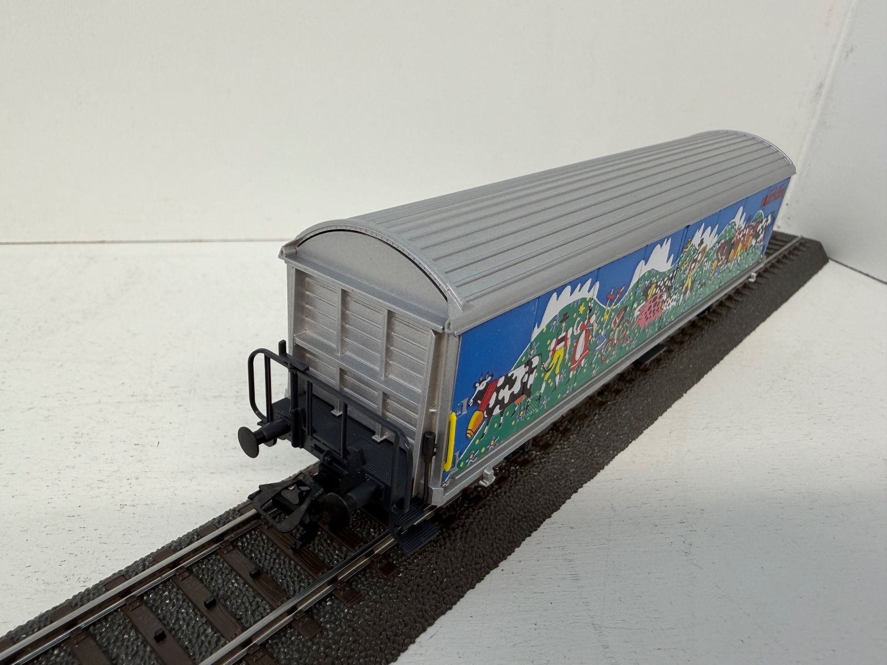 Märklin Modelleisenbahnen: Märklin 84735,11 Hbis Güterwagen Schiebeandwagen – Gebraucht aus Büsserach von ModellbahnDepot 4