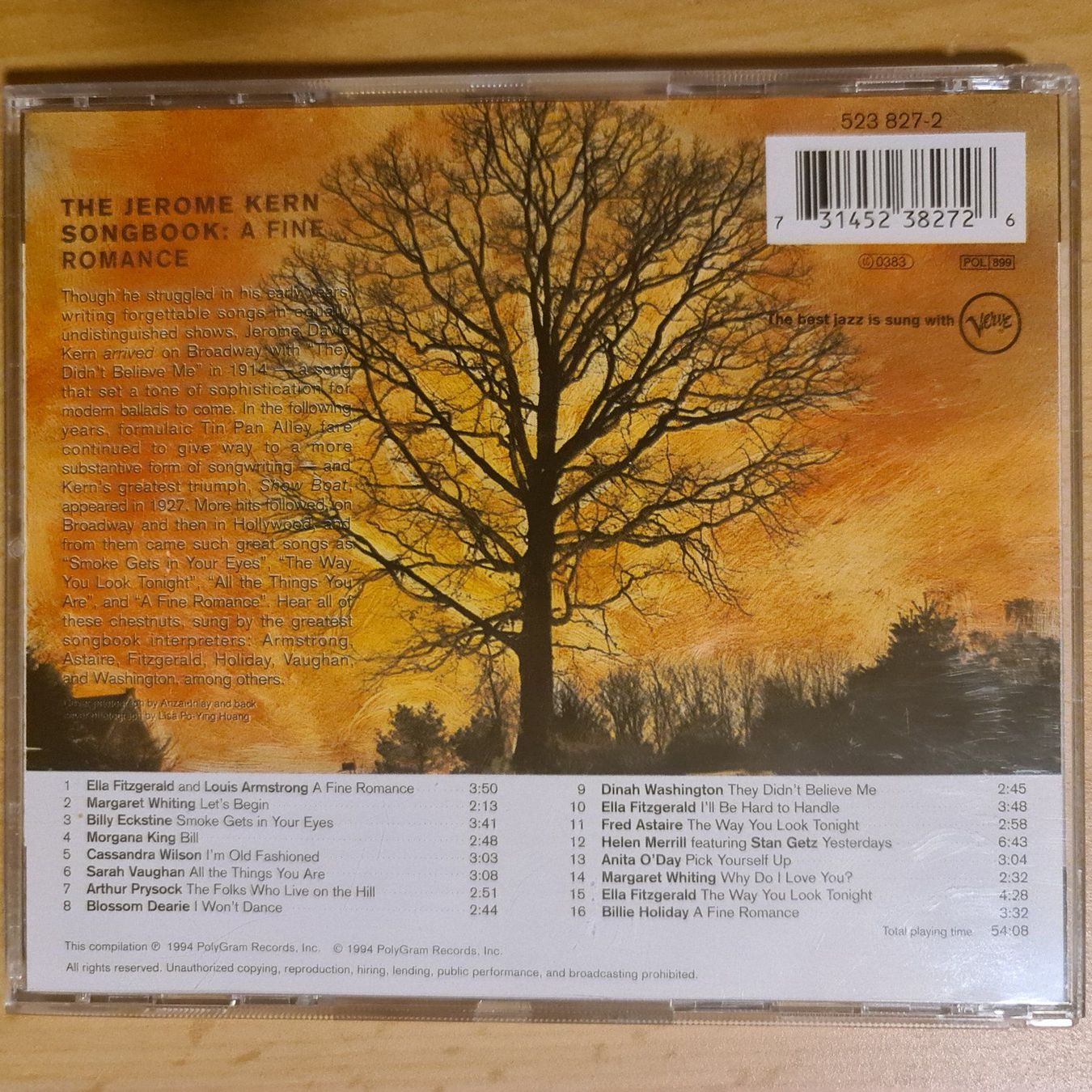 CDs: CD The jerome kern songbook – Gebraucht aus Dintikon von Vexi 1