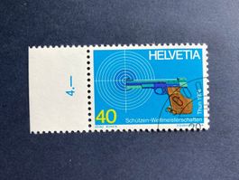1974 Schützen-Weltmeisterschaft Thun 40 C. ET (ZNr 550)