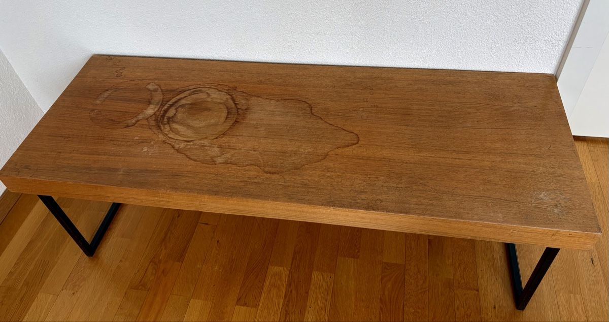 Tavoli: Langer Beistelltisch mit Metallgestell – Usato da Zürich venduto da mr_rm_z 2
