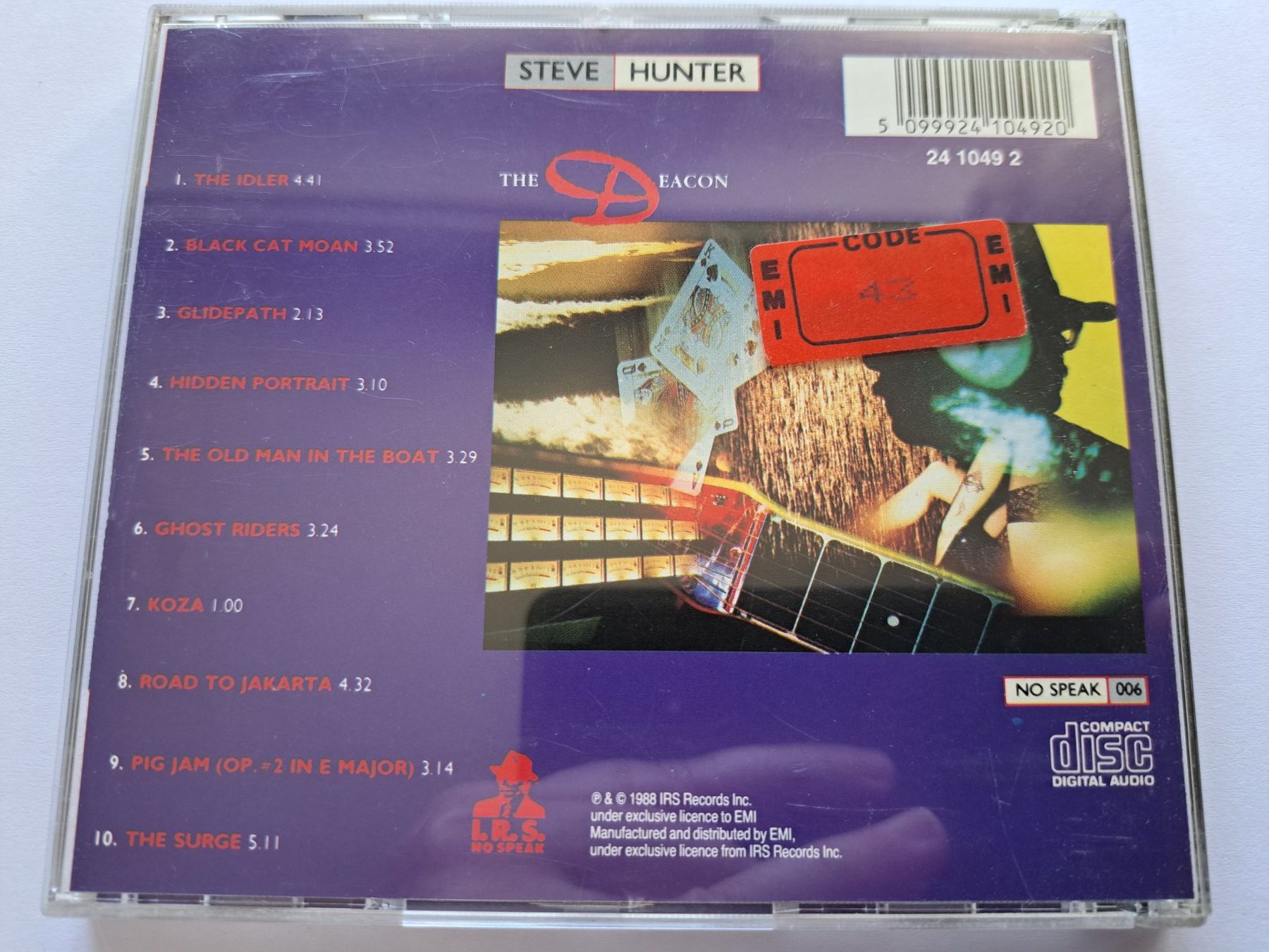 CD: Cd Steve Hunter - The Deacon – Usato da Pully venduto da bro_n52j 1