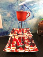 Etagere Weihnachtsdeko Guetzli Geschirrset Wichtel Tischdeko