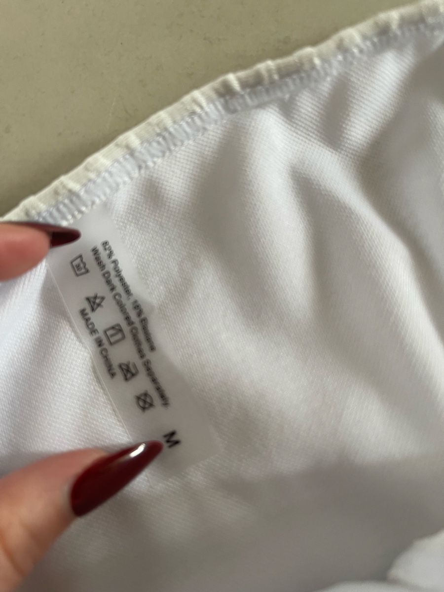 Costumi da bagno & Bikini: Weisser, gerippter Bikini Grösse M Neu – Nuovo e nell'imballaggio originale da Bassersdorf venduto da Sandy456 2