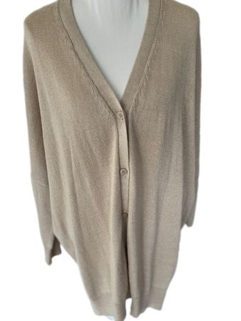 Masai- Edler Strick-Cardigan, Beige, Gr. XL (44/46)