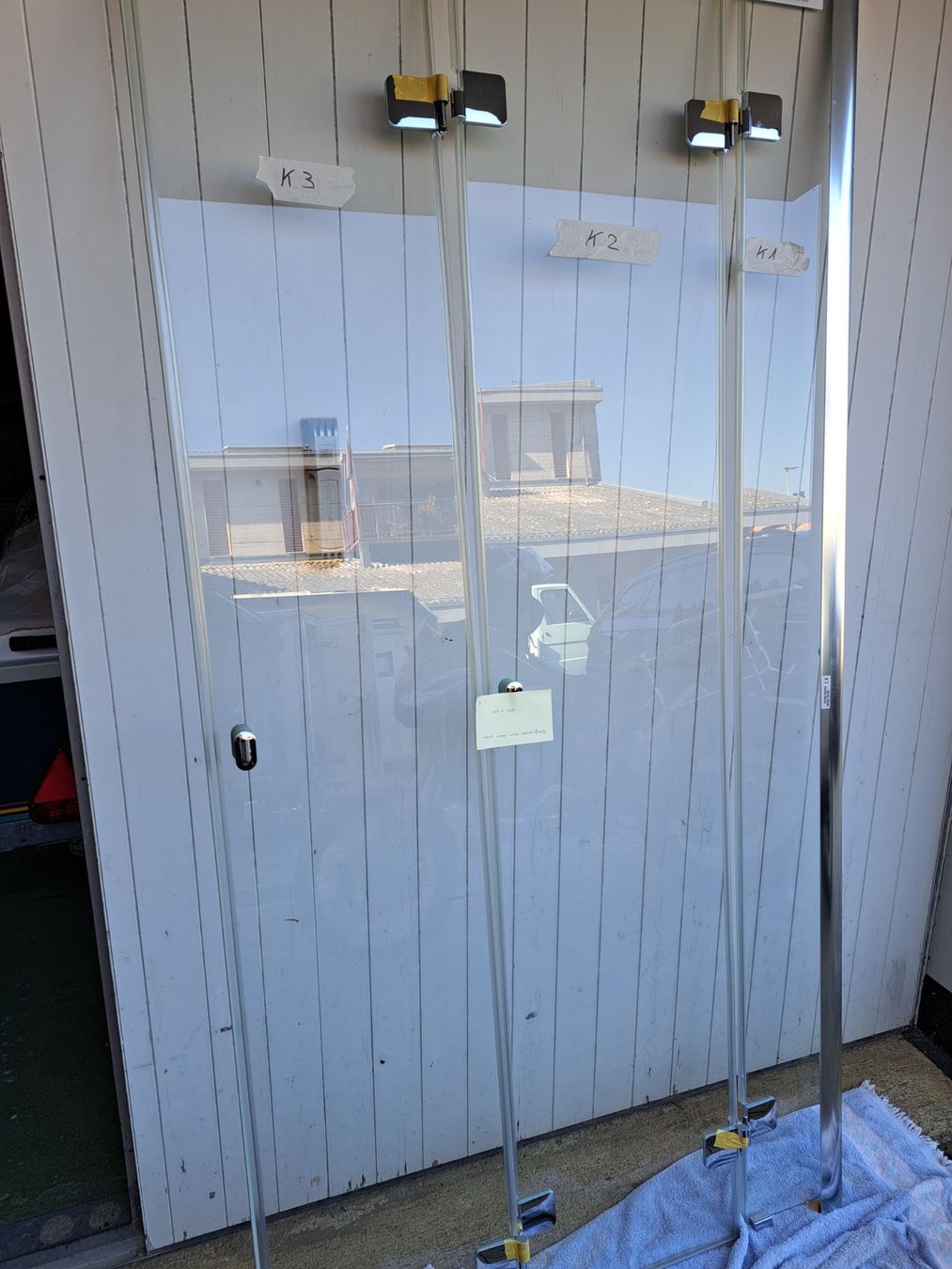 Douches: Glasduschwand 100cm – Neuf (Voir description) à Tegerfelden par Spick67