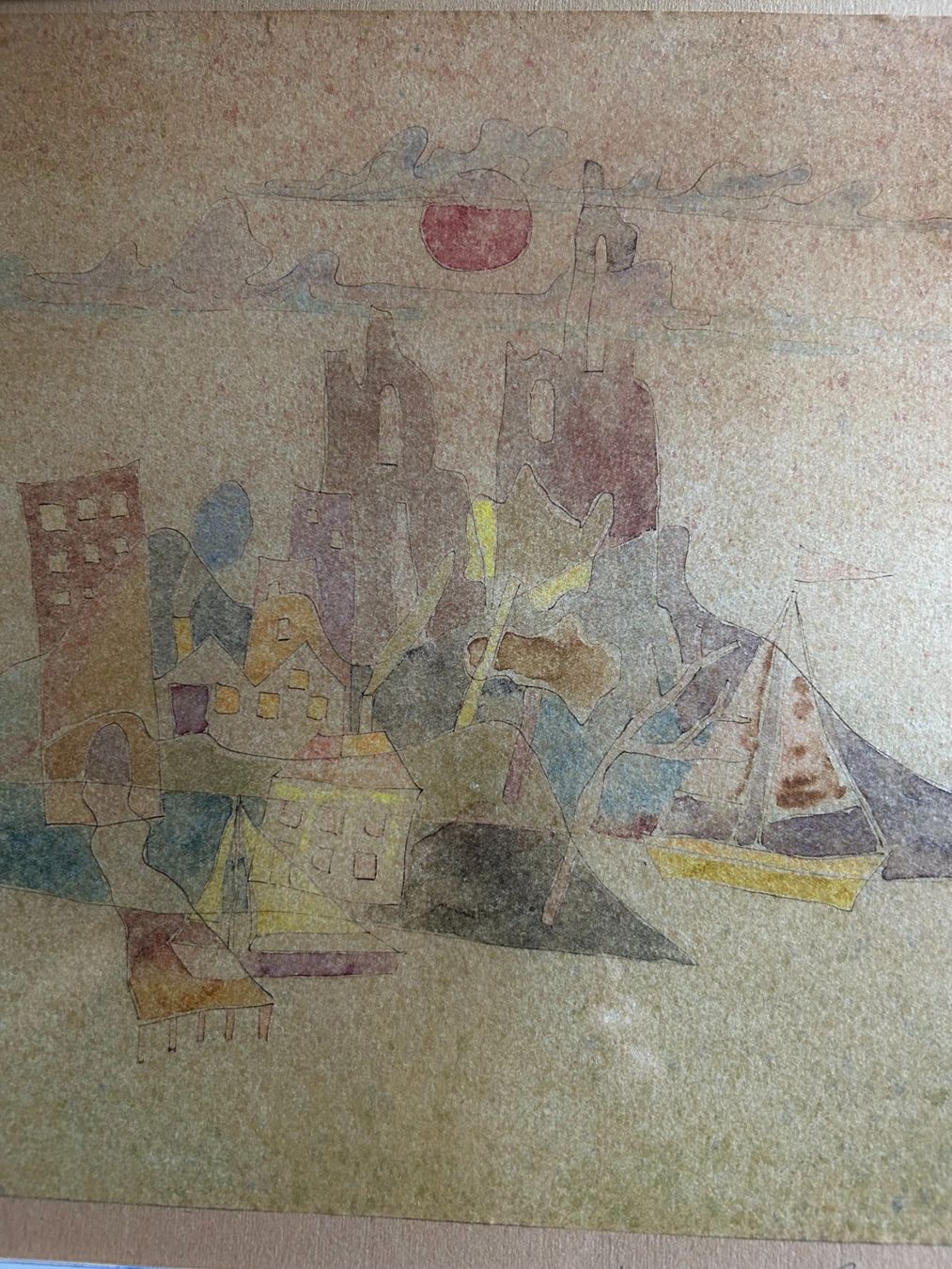 Tableaux: Original Max von Moos, Mischtechnik – D'occasion à Luzern par gil_9jtr 1