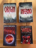 Dan Brown Thriller-Sammlung: Sakrileg, Symbol, Inferno, Ori