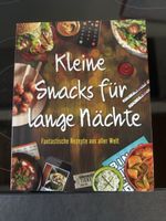 Kochbuch „Kleine Snacks für lange Nächte“