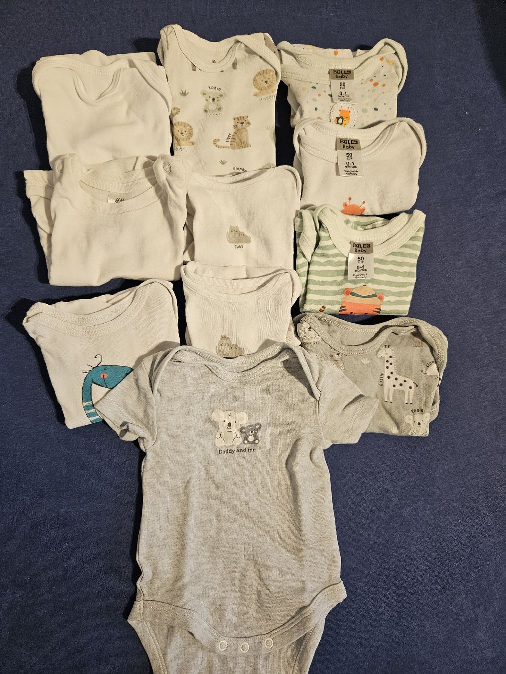 Lotti & Set di vestiti: Kurzarm Bodys 50/56 – Usato da Niederhelfenschwil venduto da Marti__