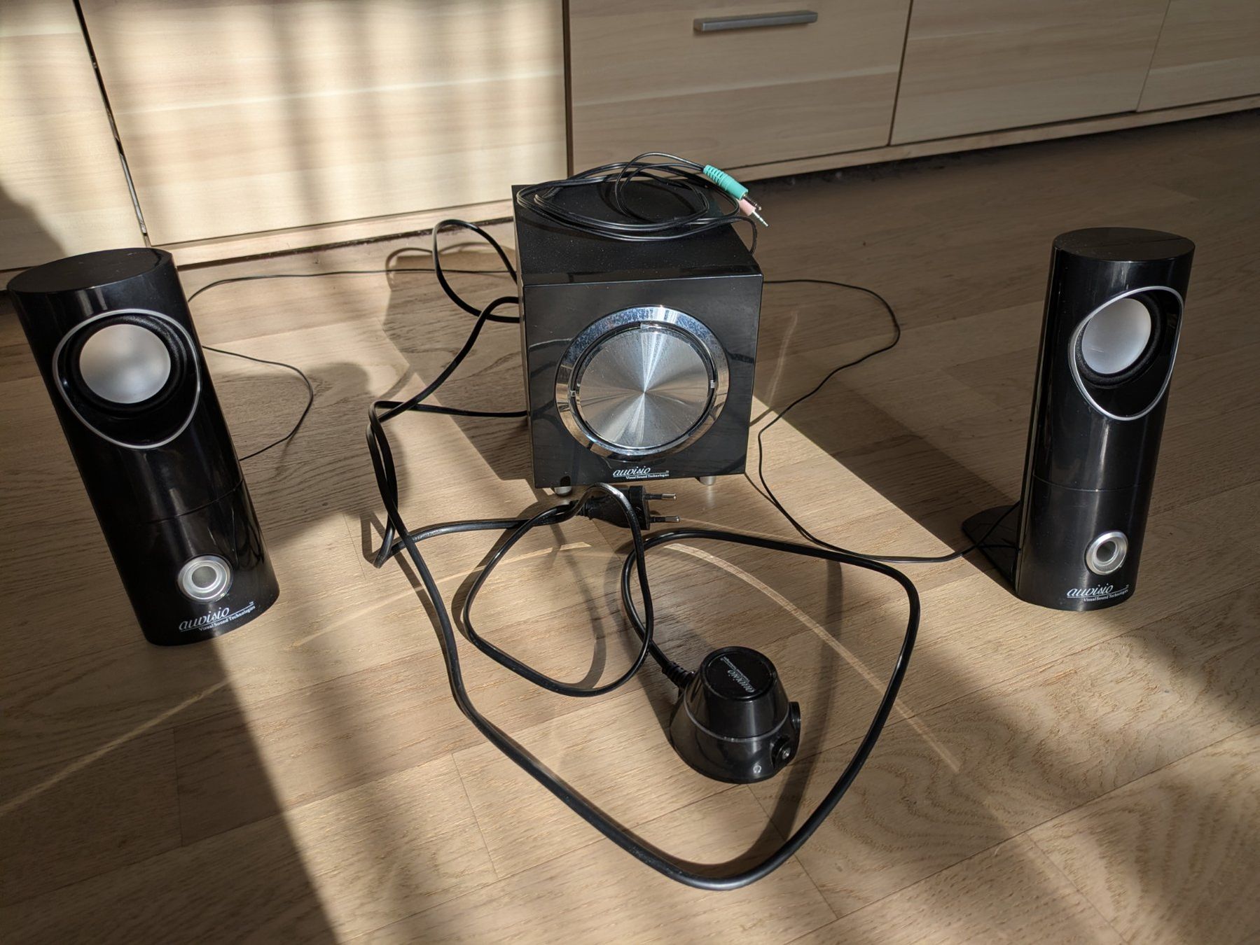 Casse acustiche: auvisio 2.1 Soundsystem mit Subwoofer – Usato da Winterthur venduto da Jogi41
