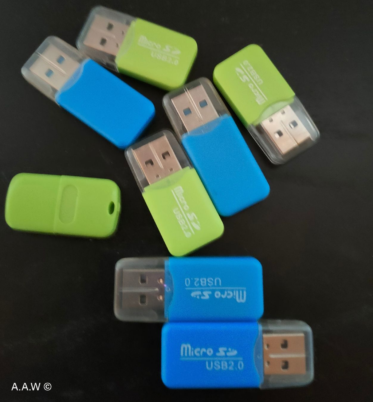 USB Sticks: MICRO SD - USB 2 STICK - 9 Stck !!! – Neu und originalverpackt aus DEGERSHEIM von LACHSSTATION 1