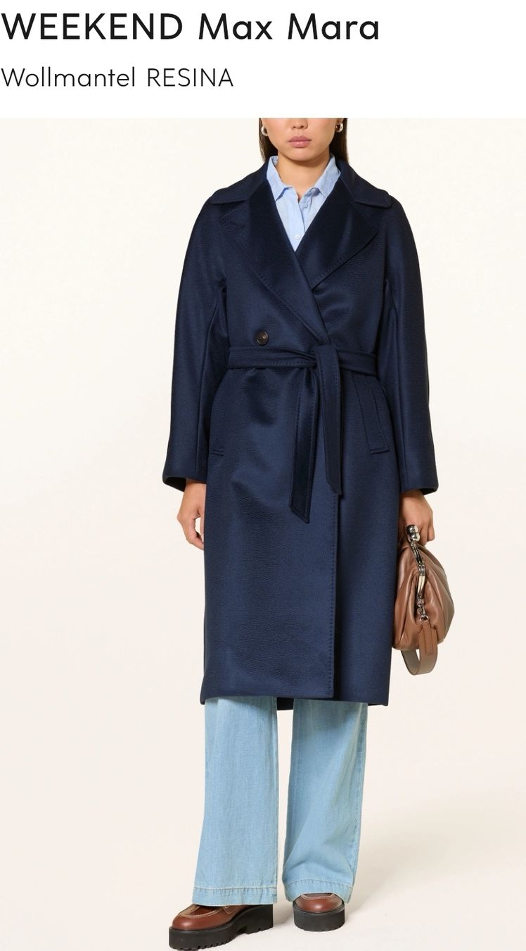 Max Mara Cappotti: WEEKEND Max Mara Wollmantel RESINA – Nuovo (secondo la descrizione) da Schaffhausen venduto da Ginsalabim 7