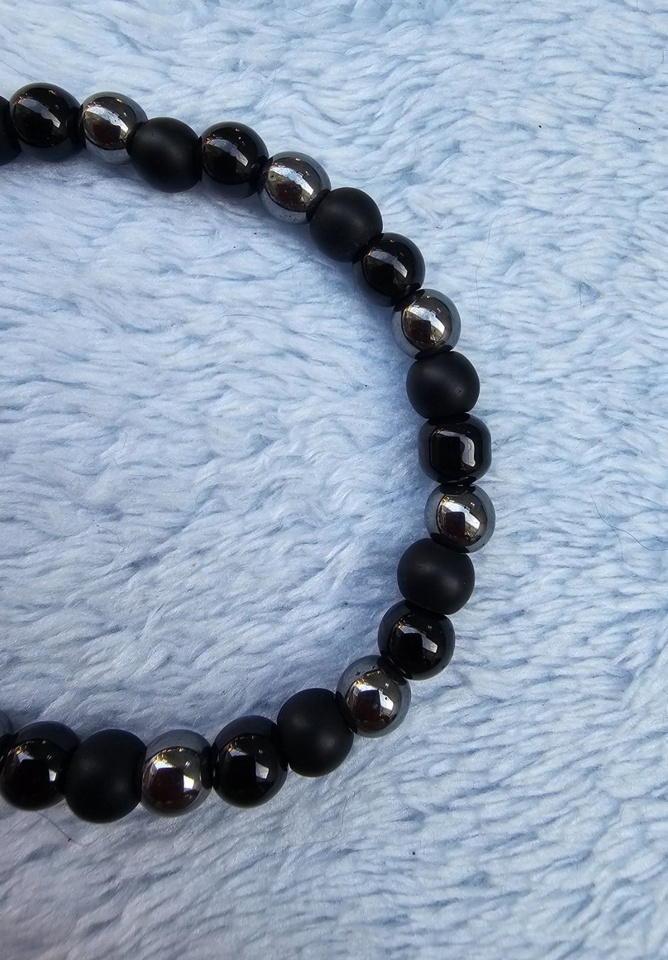 Bracciali & Braccialetti: Neu Armband mixed black stone – Nuovo e nell'imballaggio originale da Füllinsdorf venduto da Sunnebliemli7 1