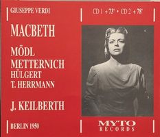 Verdi - Macbeth (1950, Mödl / Keilberth)