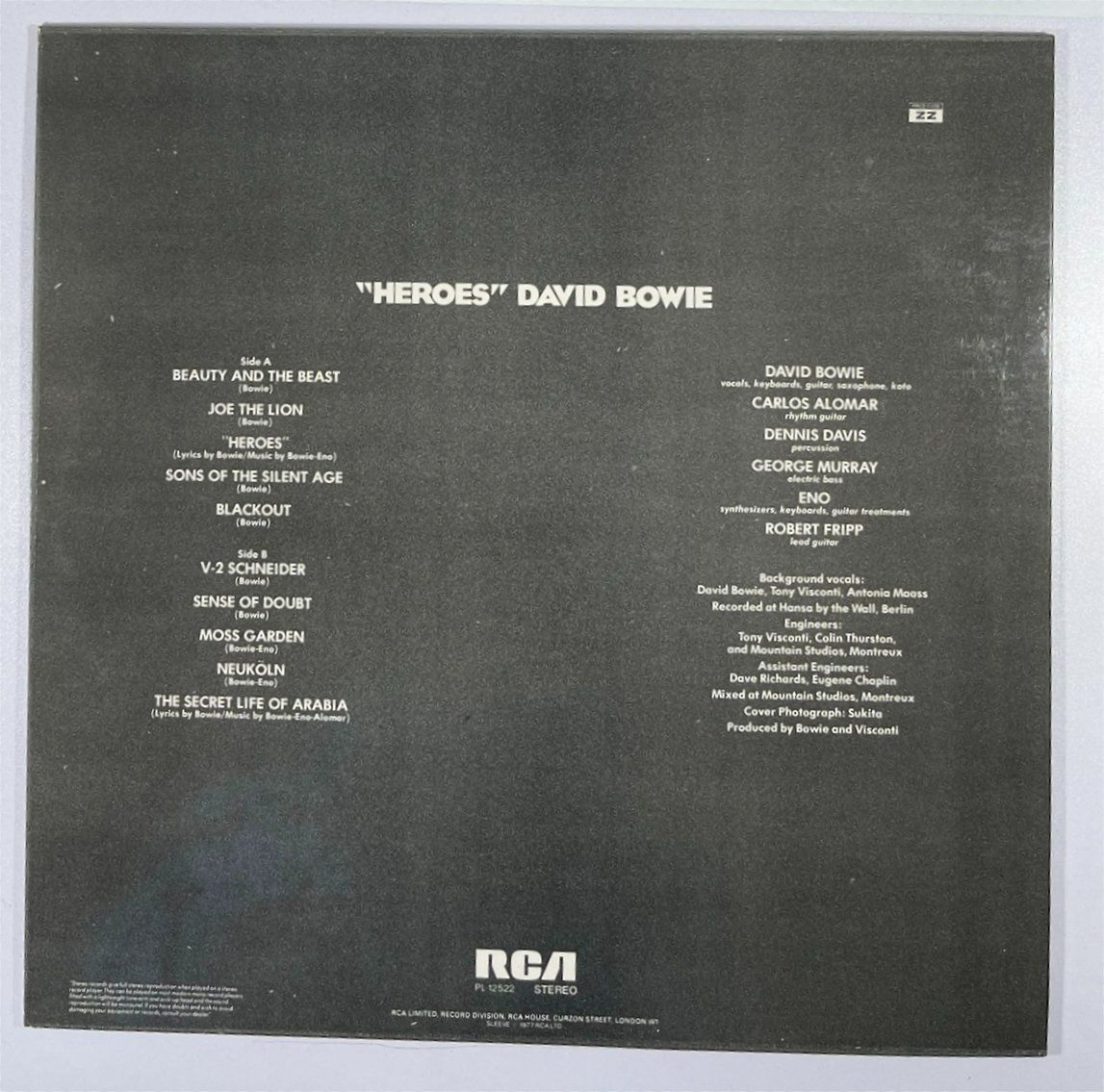 Schallplatten: LP: DAVID BOWIE - Heroes – Gebraucht aus Frenkendorf von Yard-Sale-2000 1