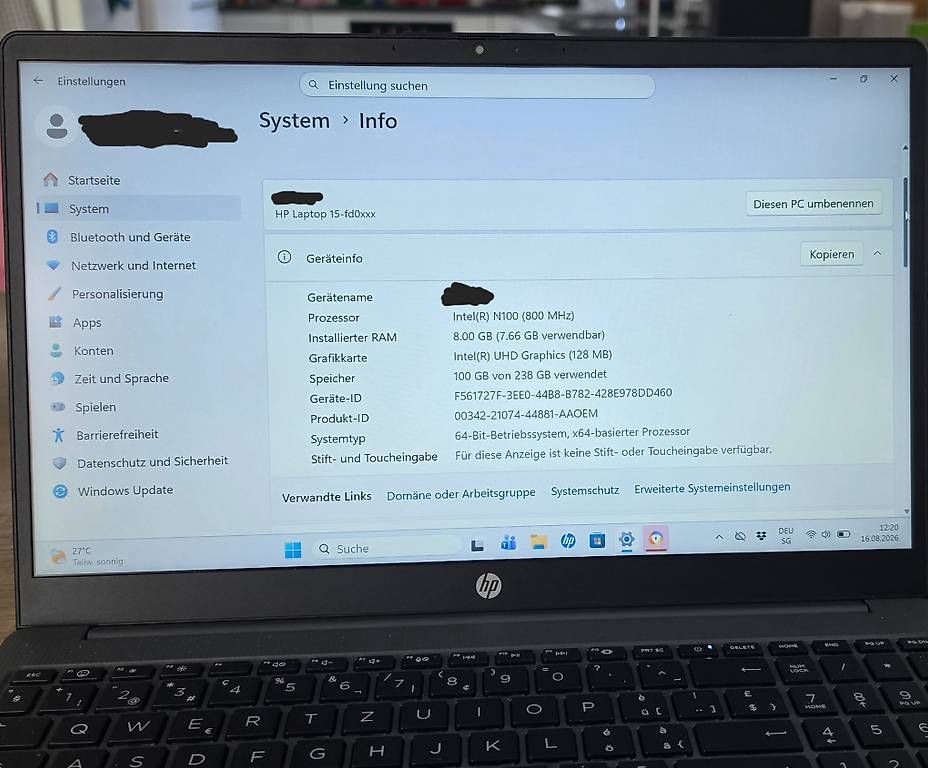 Notebook: HP Laptop – Usato da Laupen ZH venduto da Patrick24 3