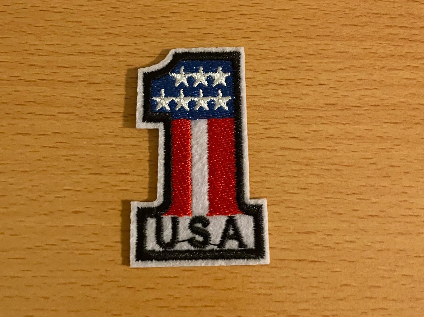 Toppe: USA Number 1 Patch Sticker Aufnäher 552 – Nuovo (secondo la descrizione) da Horn venduto da abutre72