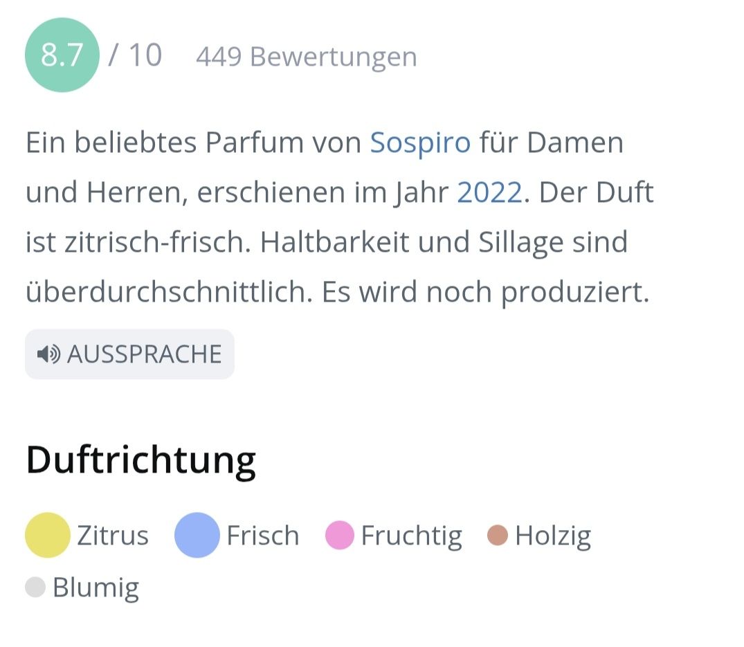 Profumi & Eau de Toilette: 5 ml VIBRATO SOSPIRO ABFÜLLUNG – Nuovo (secondo la descrizione) da St. Gallen venduto da CaliSunshine 3