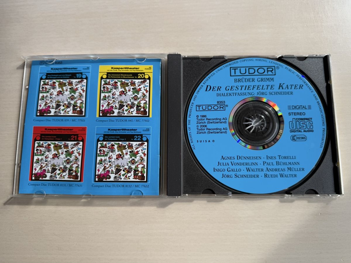 CDs: CD Brüder Grimm - Der gestiefelte Kater CD 2006 – Gebraucht aus Oberried Brienz von Chyara 2