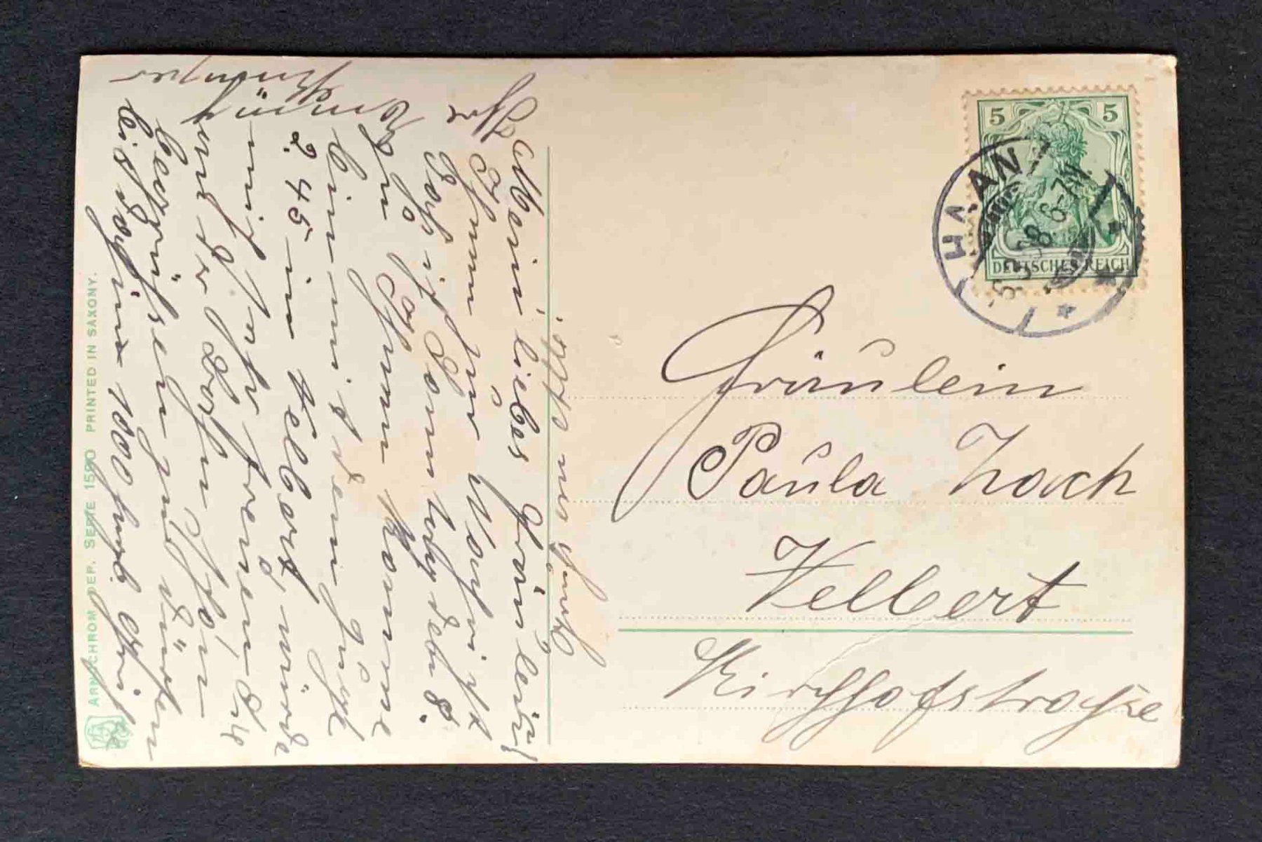 Cartoline postali: AK nach Felbert DE – Usato da Goldau venduto da Balkonia09 1