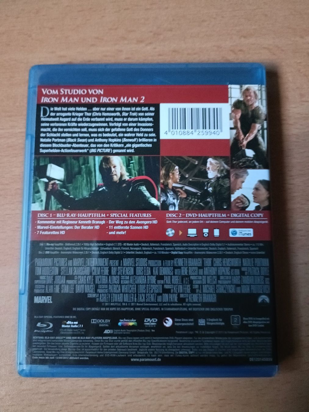 Tutti i DVDs: Thor – Usato da Köniz venduto da Movieportal007 1