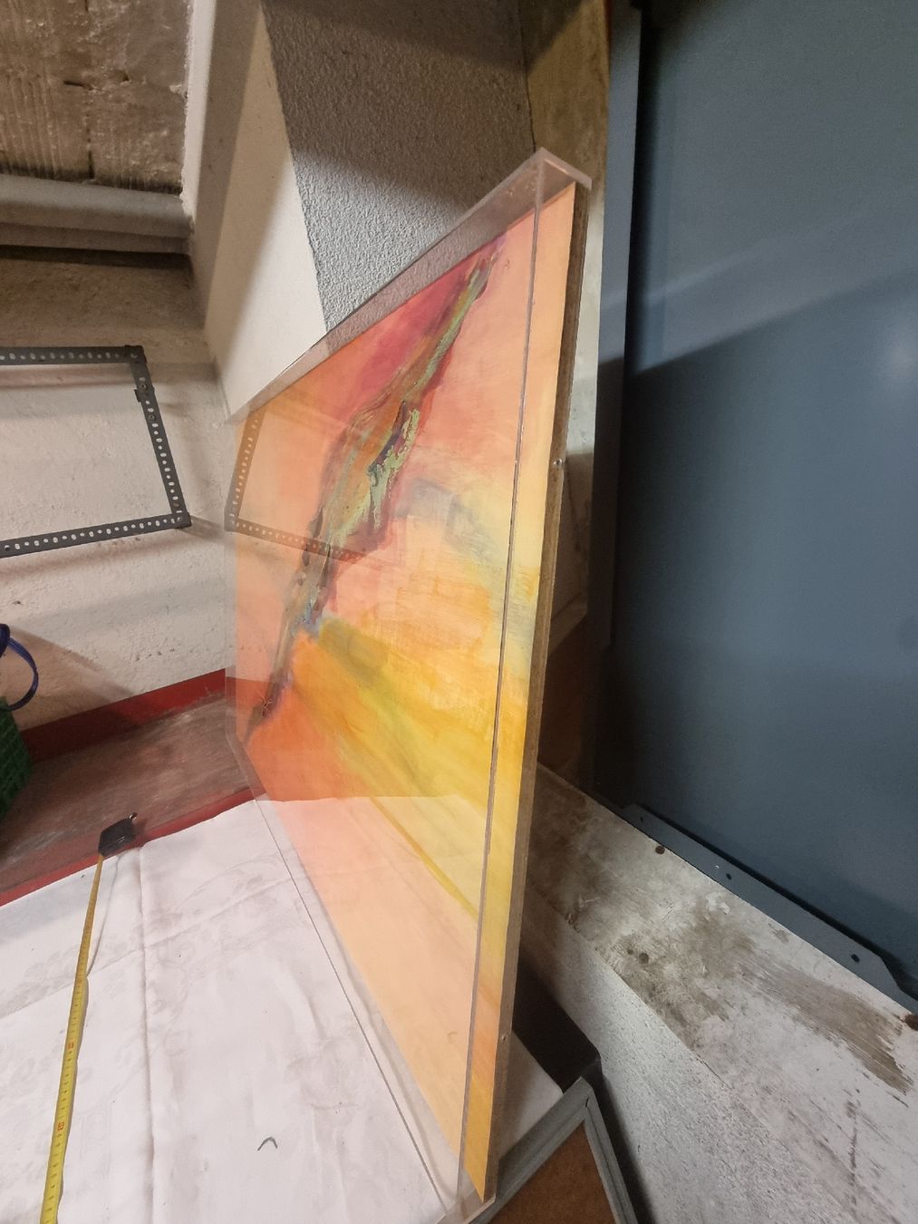 Dipinti: Grosses abstraktes Gemälde, Acrylfarben, Original Artwork! – Usato da Zürich venduto da Budget-Brocki 4