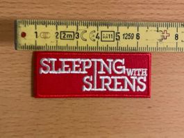 Sleeping With Sirens Patch Sticker Aufnāher Metal Rock Band