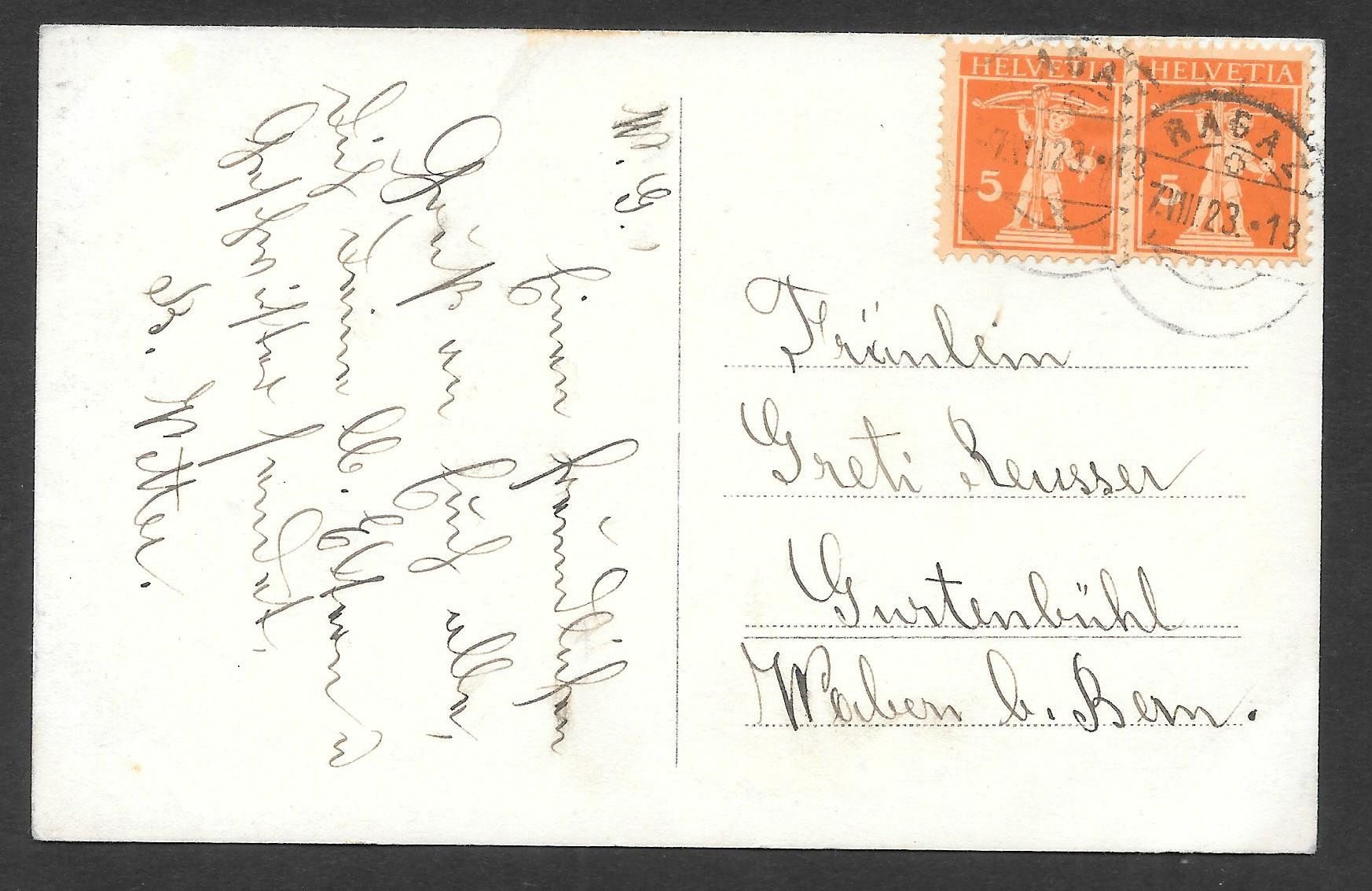 Cartoline postali: St. Gallen Bahnhofplatz mit Tram / Strassenbahn – Usato da Olten venduto da clotaldi 1