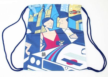 Martini Racing Lancia Delta HF Rückentasche Sportsack NEU