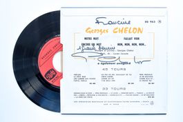 Georges Chelon - Disque dédicacé