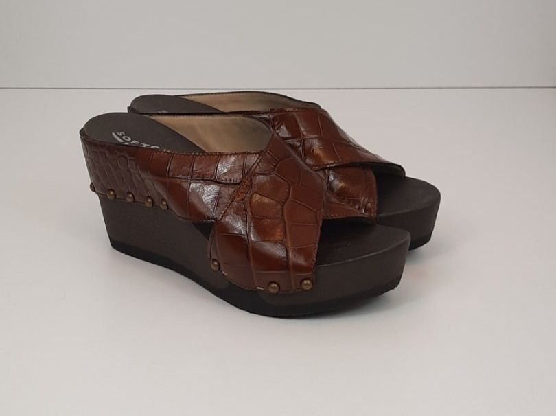 Softclox Damenschuhe: SOFTCLOX ALENA Krokoprint braun Gr. 36 – Neu und originalverpackt aus Seuzach von VT-Collections1 1