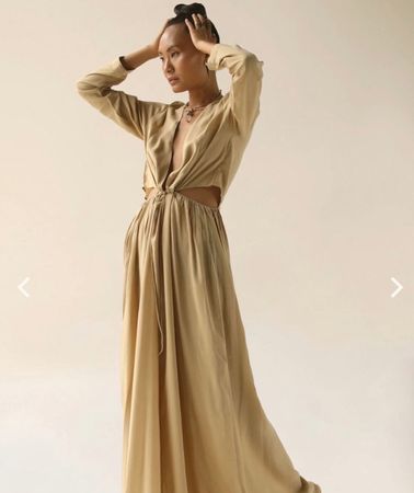 Kleid aus Hanf Modal