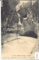 Vernayaz - Gorges du Trient - L'Eglise - animee
