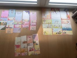 diverse Diddlblätter, alle doppelt, 100Stk, rar