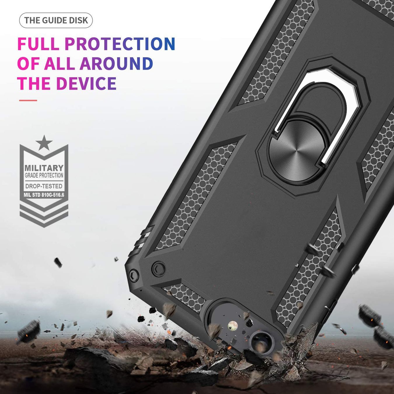 Cover & Protezioni schermo: iPhone 16e Hülle Etui Ring Case Magnet Cover Coque Tasche – Nuovo e nell'imballaggio originale da Volketswil venduto da coverandmore 3